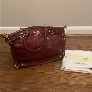 Coach Madison Leather Sophia Satchel